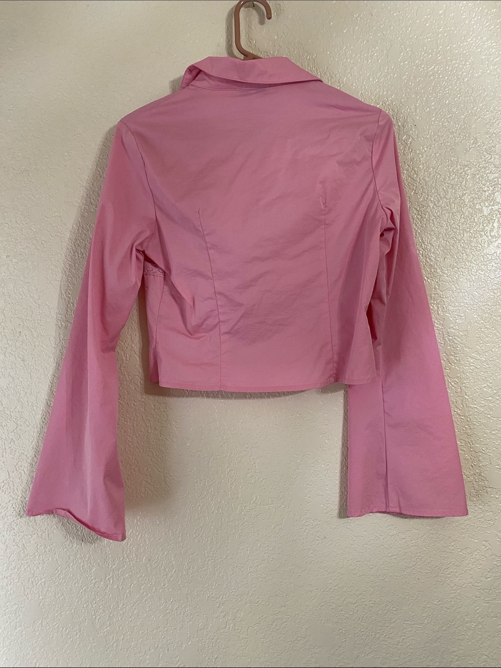 Pink button down top - Picture 5 of 5